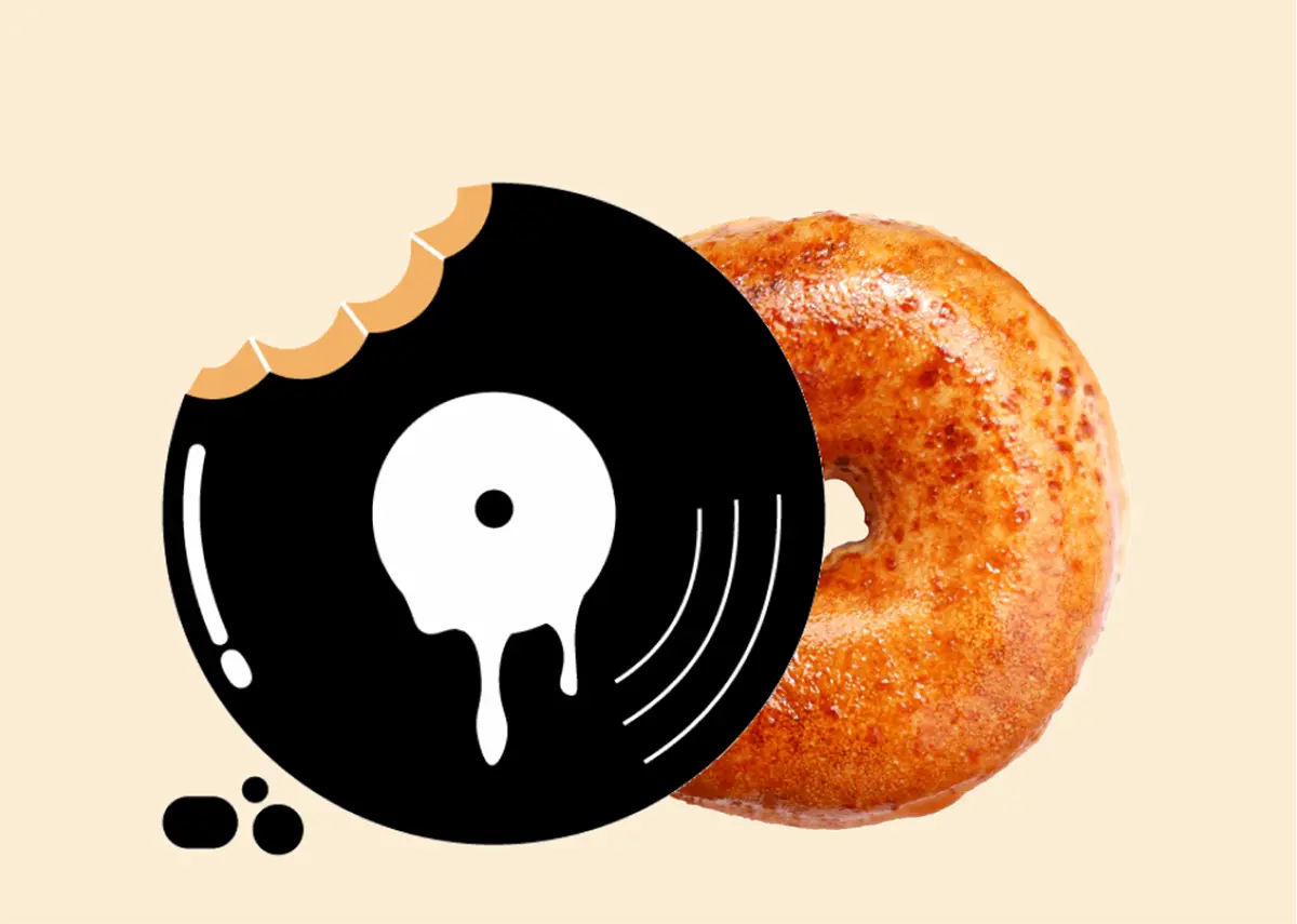groov donuts logo and donut